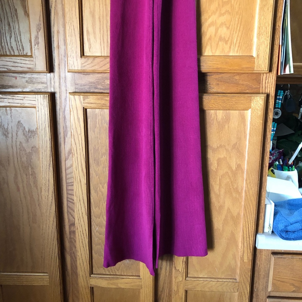 LESET High Rise Split Hem Flared Pants - S - Picture 6 of 16